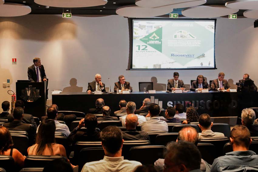 12 11 2019 Lançamento da frente parlamentar da construção civil Foto Victor Hugo Pessoa